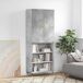 Aparador alto - Mueble de almacenamiento Aparador alto - Mueble de almacenamiento Gris