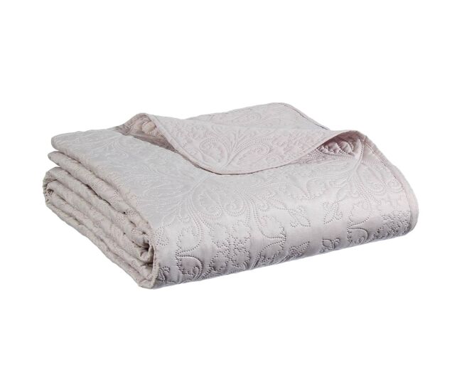 Well home colcha arabesque 240x260cm con 2 fundas de almohada lino