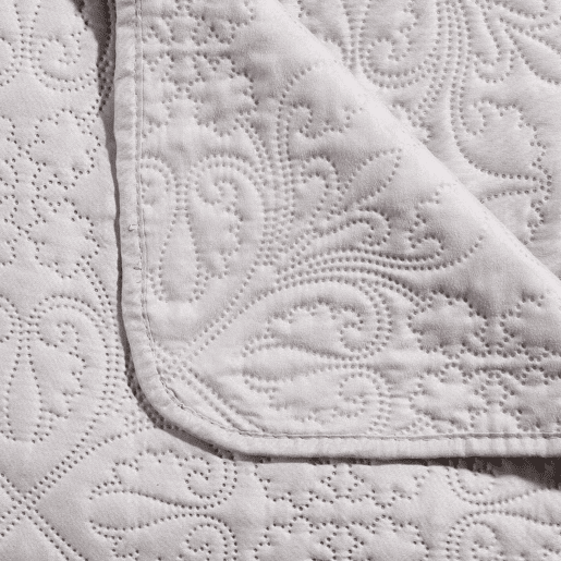 Colcha Well Home Arabesque com 2 fronhas em linho.