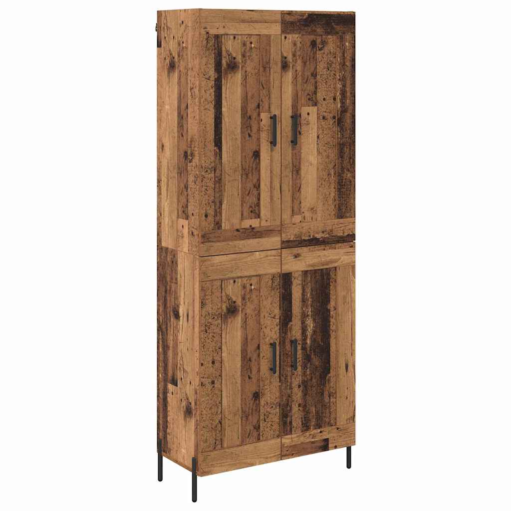 Aparador alto - Mueble de almacenamiento 2 pcs 69