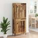 Aparador alto - Mueble de almacenamiento 2 pcs 69 Aparador alto - Mueble de almacenamiento 2 pcs 69 Madera