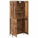 Aparador alto - Mueble de almacenamiento 2 pcs 69 Aparador alto - Mueble de almacenamiento 2 pcs 69 Madera