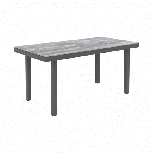 Conjunto de jantar de jardim para 8 pessoas - Conjunto de canto, estrutura em ferro galvanizado, mesa de vidro, corda trançada em PE feita à mão, inclui mesa, bancos e sofás - Cinza
