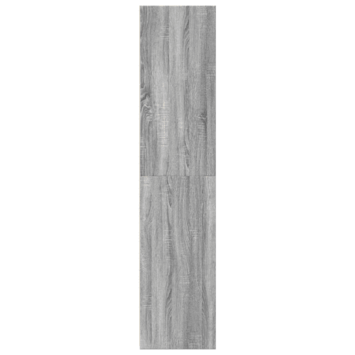 Armário alto - Bufete - Móvel de apoio 30x41x185 cm derivados de madeira cinza sonoma pt1290