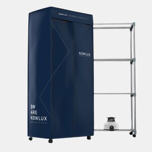 máquina de secar roupa Secadry Newlux (1200W) luz UV, capacidade até 15 kg Azul