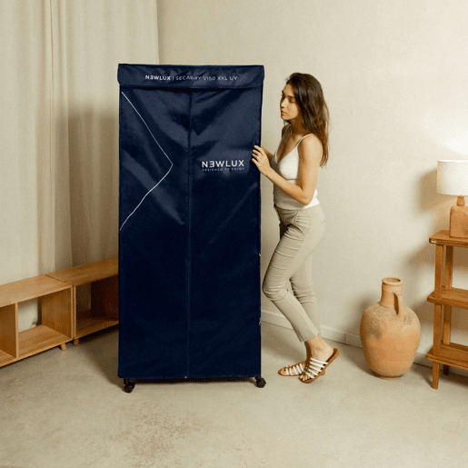 máquina de secar roupa Secadry Newlux (1200W) luz UV, capacidade até 15 kg Azul máquina de secar roupa Secadry Newlux (1200W) luz UV, capacidade até 15 kg Azul