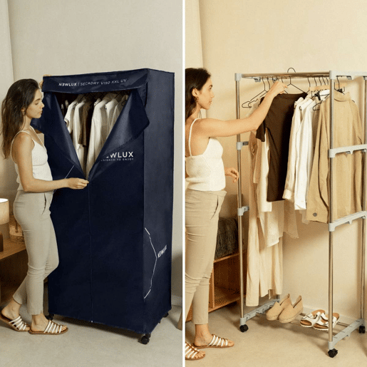 máquina de secar roupa Secadry Newlux (1200W) luz UV, capacidade até 15 kg Azul máquina de secar roupa Secadry Newlux (1200W) luz UV, capacidade até 15 kg Azul