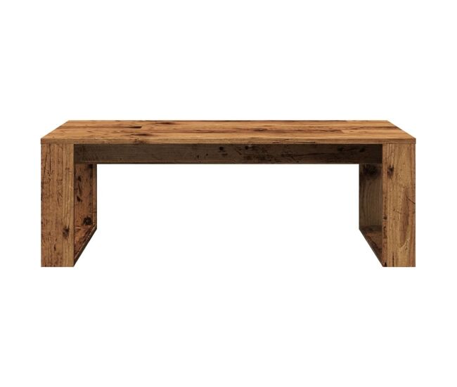 Mesa de centro Alce diseño fijo madera 35x102x50 cm