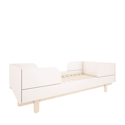 Berço evolutivo 70x140 Wood Luck Romy Branco