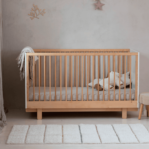 Berço evolutivo 70x140 Wood Luck Romy Branco