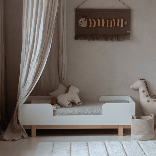 Berço evolutivo 70x140 Wood Luck Romy Branco