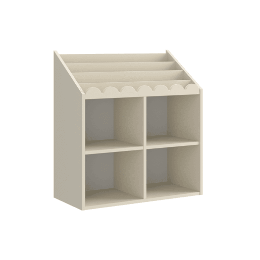 Estante Bellamy Book Nook Bege Estante Bellamy Book Nook Bege