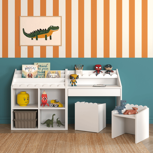 Estante Bellamy Book Nook Branco