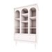Librería 1 cajón Wood Luck Babushka 84 Librería 1 cajón Wood Luck Babushka 84 Blanco