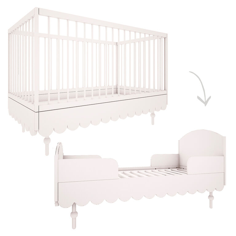 Cuna evolutiva Wood Luck Babushka Blanco