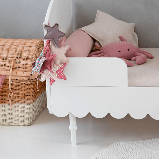 Berço evolutivo 70x140 Wood Luck Babushka Branco