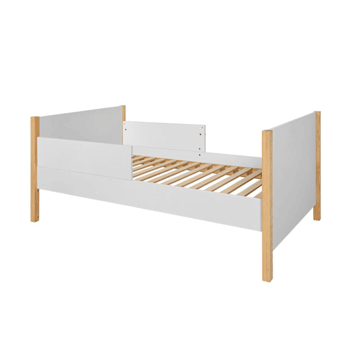 Berço evolutivo 70x140 Bellamy Juliette Branco e Madeira
