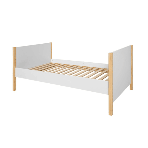 Berço evolutivo 70x140 Bellamy Juliette Branco e Madeira