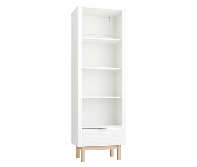 Pinio miloo librería columna blanco
