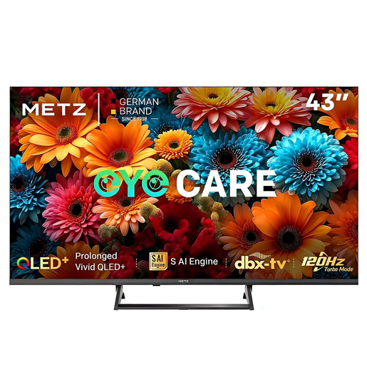 Metz Smart TV 43MQF7500Z 43 polegadas QLED 4K Ultra HD HDR10+ preto Metz Smart TV 43MQF7500Z 43 polegadas QLED 4K Ultra HD HDR10+ preto