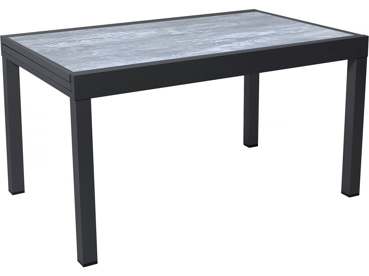 Mesa de jardín de aluminio extensible 280x90
