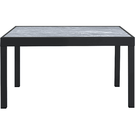 Mesa de jardim em alumínio extensível Lagos - 140280 x 90 x 76 cm - Cinzento