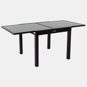 Mesa de jardim em alumínio extensível Porto 8 - Phoenix - Preta