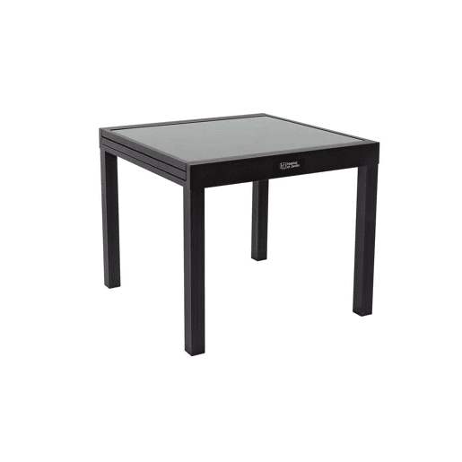 Mesa de jardim em alumínio extensível Porto 8 - Phoenix - Preta