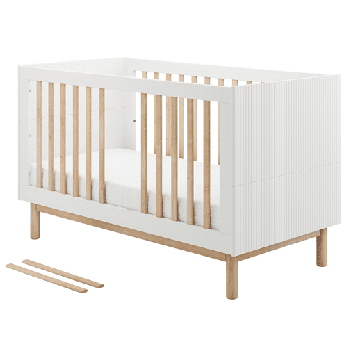 Berço evolutivo 70x140 Pinio Miloo Branco