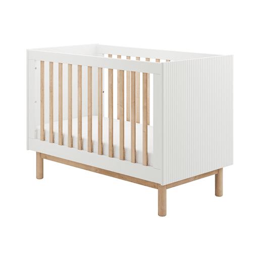 Berço evolutivo 60x120 Pinio Miloo Branco