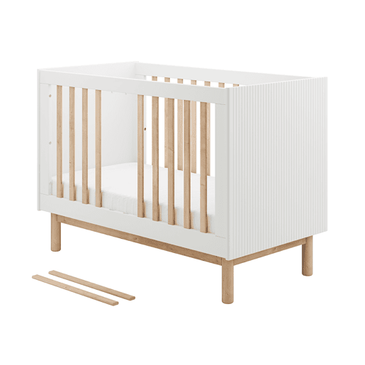 Berço evolutivo 60x120 Pinio Miloo Branco