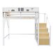 Cama alta para niños 145x255 Cama alta para niños 145x255 Blanco