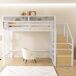 Cama alta para niños 145x255 Cama alta para niños 145x255 Blanco