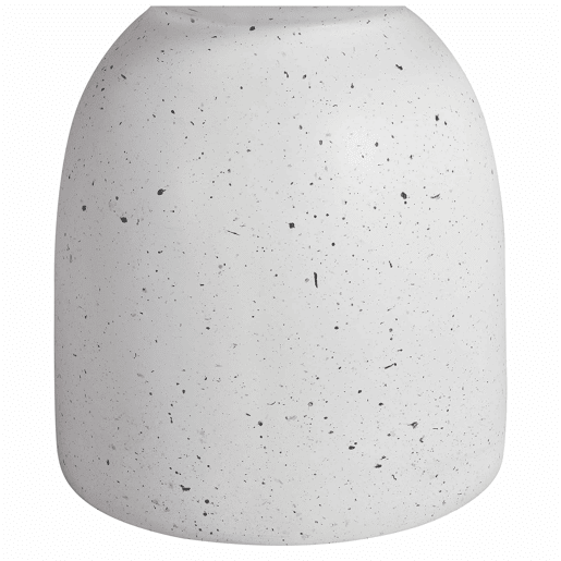 Mesa auxiliar para exterior - leve e prática, estilo moderno - Terrazzo branco