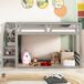 Cama alta para niños 253x95 Cama alta para niños 253x95 Gris