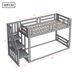 Cama alta para niños 253x95 Cama alta para niños 253x95 Gris
