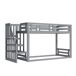 Cama alta para niños 253x95 Cama alta para niños 253x95 Gris