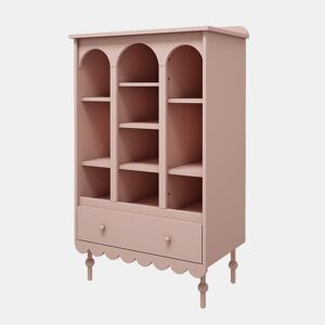 Estante 1 gaveta Wood Luck Babushka Rosa