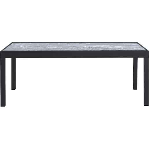 Mesa de jardim extensível em alumínio > - 200320 x 105 x 76 cm - Cinzento Mesa de jardim extensível em alumínio > - 200320 x 105 x 76 cm - Cinzento