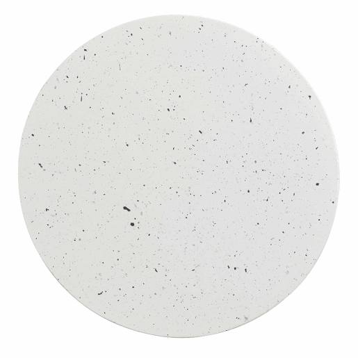 Mesa auxiliar exterior 45 cm - leve e prática, estilo moderno, para interior e exterior - branco terraço