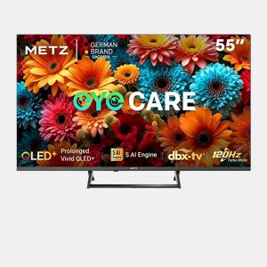 Metz Smart TV 55MQF7500Z 55 polegadas QLED 4K Ultra HD preto
