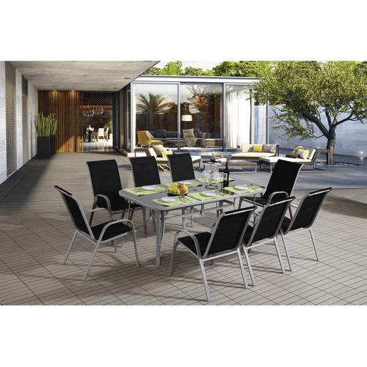 Móveis de jardim Cordoba XL 180 - Phoenix - Preto