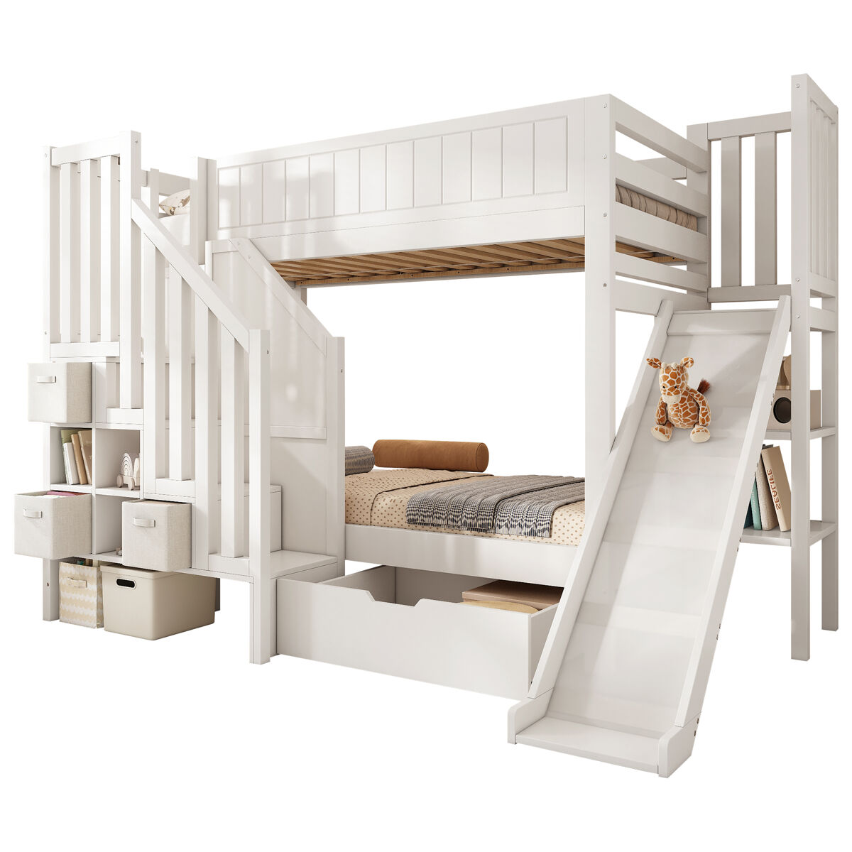 Litera infantil de madera maciza