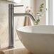 Grifo lavabo alto sobre encimera VERTI baño mezclador Grifo lavabo alto sobre encimera VERTI baño mezclador Cromo