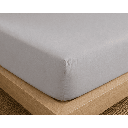 Jogo de Lençóis Cinza Claro Cama de 180cm 144 Fios Donegal Collections