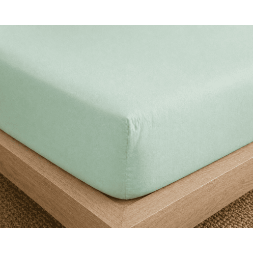 Jogo de Lençóis Turquesa Cama de 135cm 144 Fios Donegal Collections