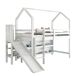 Cama infantil de madera maciza Cama infantil de madera maciza Blanco