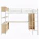 Cama alta para niños 234x144 Cama alta para niños 234x144 Blanco