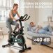 Bicicleta Estática Acero SPORTNOW, deportes y ocio - fitness Bicicleta Estática Acero SPORTNOW, deportes y ocio - fitness Rojo