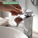 Grifo lavabo alto sobre encimera EVIO baño mezclador Grifo lavabo alto sobre encimera EVIO baño mezclador Cromo